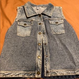 Denim vest
